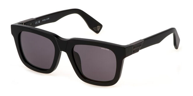 Police Occhiali Da Sole Uomo Modello SPL567 - Lenti 57mm, Montatura In Acetato E Metallo, Colore 7V, Custodia Inclusa