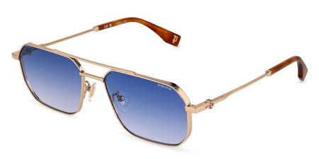 Police Occhiali Da Sole Uomo Modello SPL567 - Lenti 57mm, Montatura In Acetato E Metallo, Colore 7V, Custodia Inclusa