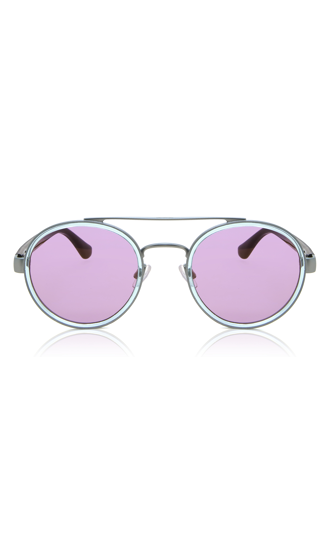 Occhiali Da Sole Havaianas TRANCOSO/M Rotondi, Lenti Specchiate Rosa/arancio, Montatura Tartarugata, Protezione UV400